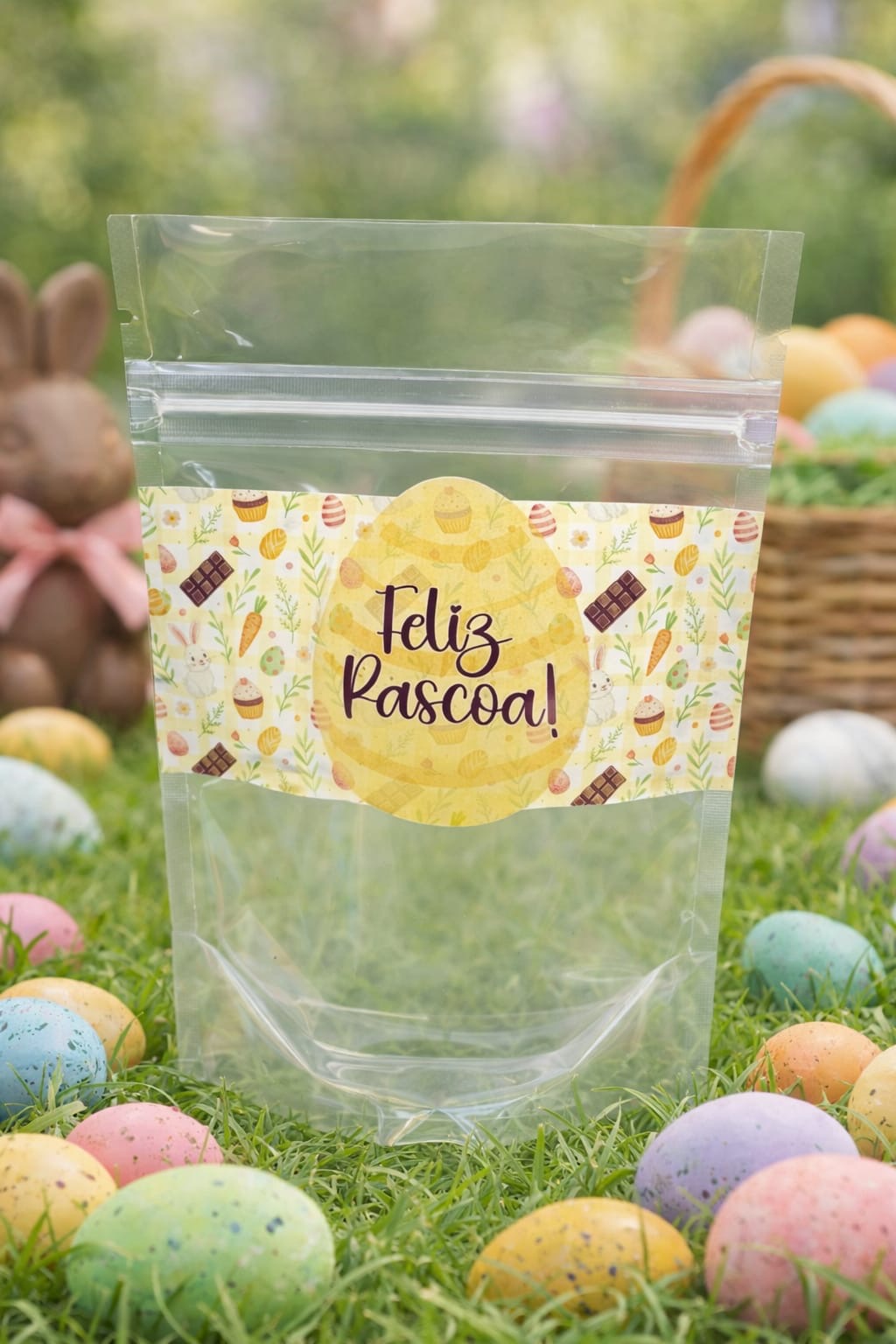 Saquinho Ziplock - Páscoa - 10 unidades