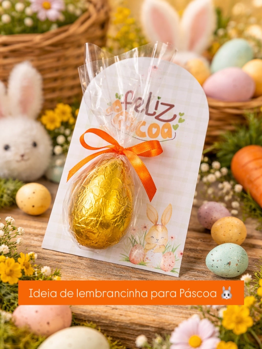 Card de Páscoa para Doces